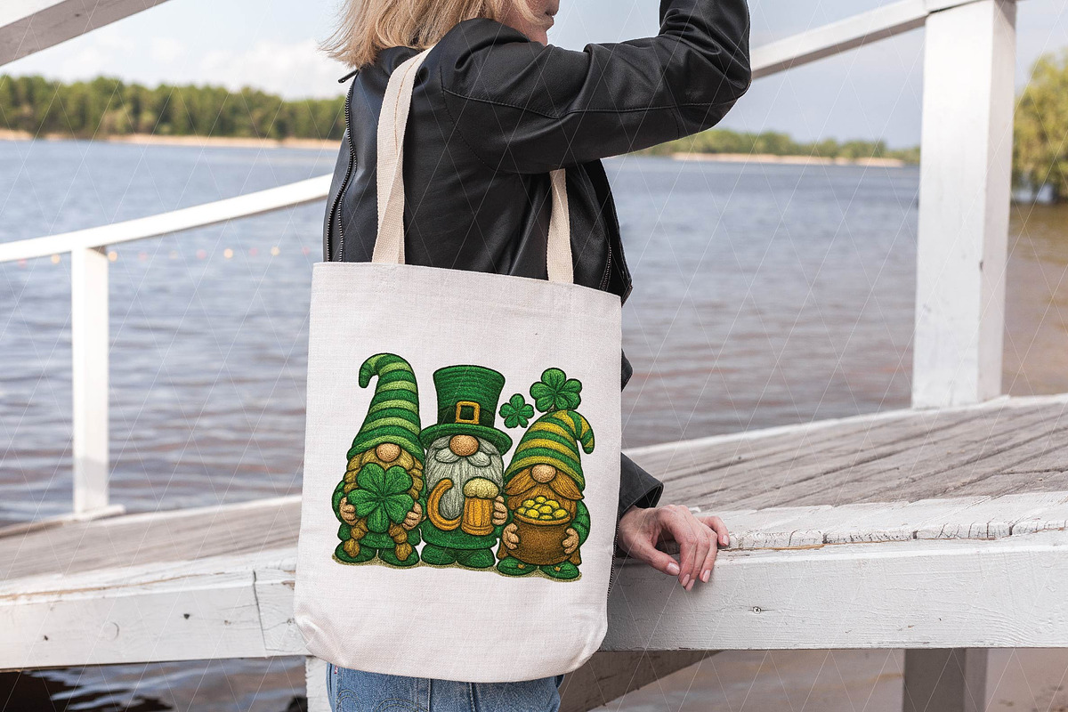 St. Patrick's Day gnomies png, an Illustration by DreamPrint404 (Photo 7 of 7)