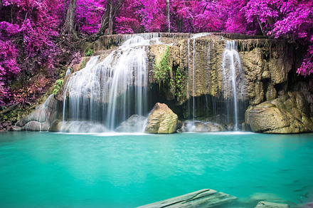 Amazing watefall containing thailand, amazing, and beautiful, a Nature Photo by totojang1977