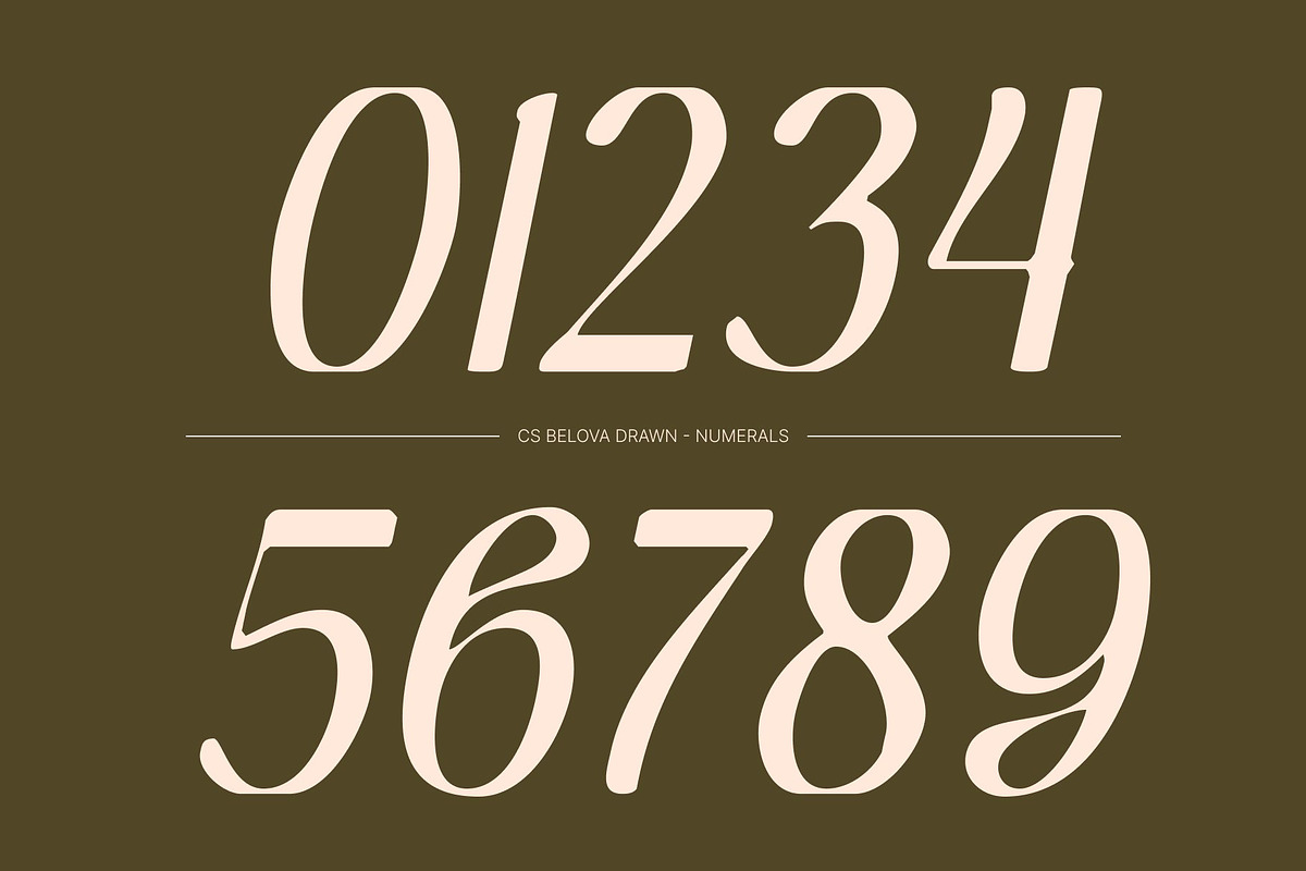 CS Belova Drawn, a Serif Font by Craft Supply Co. (Photo 4 of 8)