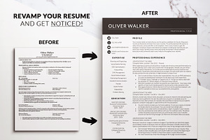 Business Resume CV Template