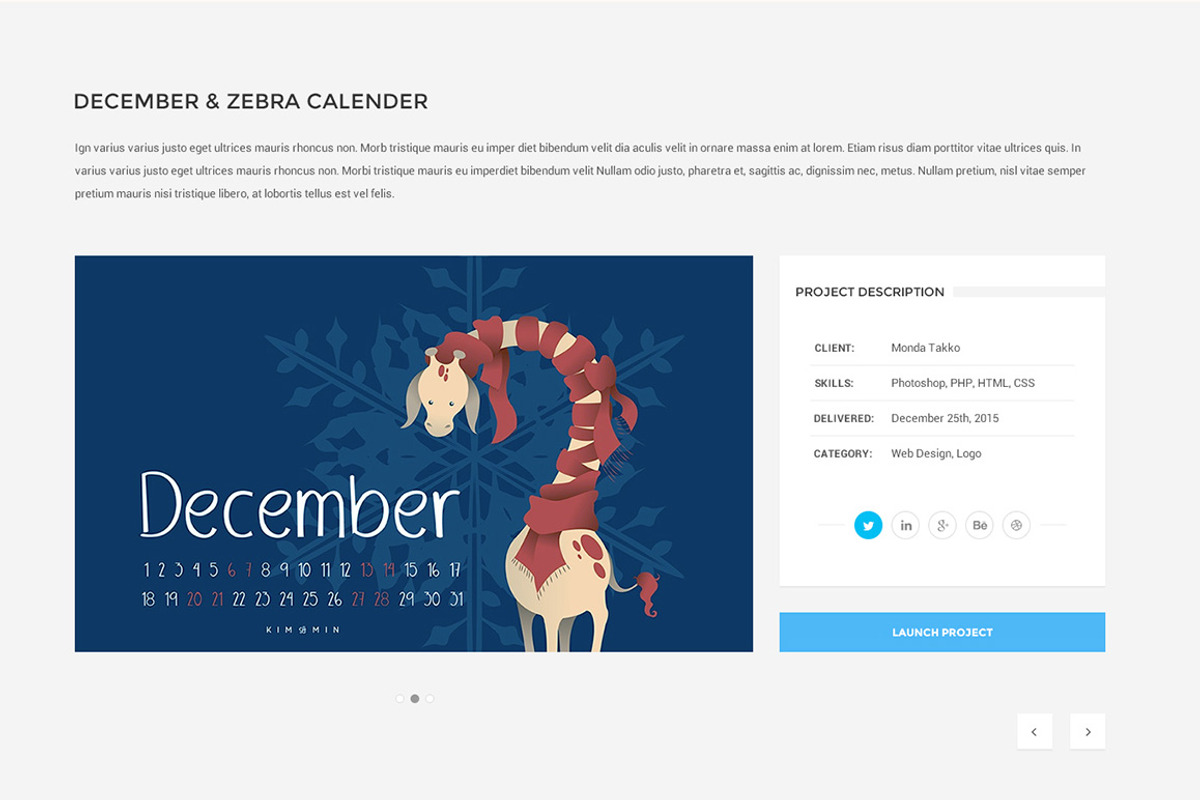 Zamad - Personal Blog + Portfolio, a WordPress Template by SquaresThemes (Photo 4 of 4)