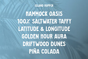 Island Hopper by Emily Ann Hill, a Handwritten Font by Emily Ann Hill Type Co. (Thumbnail 4 of 4)