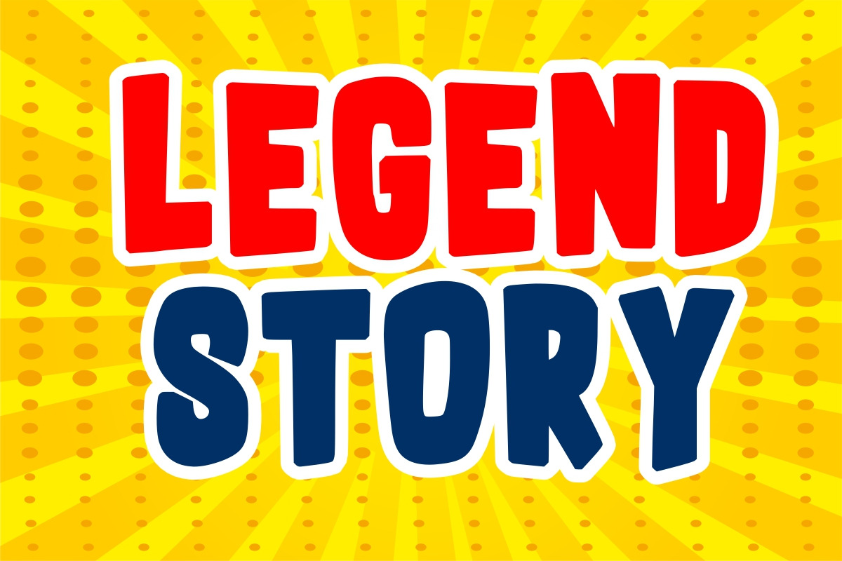 Comic Heroes Font, a Font by Fourteen Letter (Photo 2 of 7)