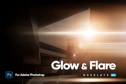 Glow & Flare-Ultra Realistic Overlay, a Texture Graphic by Hubzway