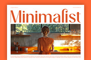 Megiko Modern Minimalist Sans Serif, a Sans Serif Font by Ermedia Studio (Thumbnail 6 of 10)