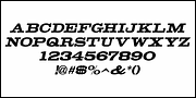 Alderman JNL, a Slab Serif Font by Jeff Levine Fonts (Thumbnail 5 of 5)
