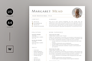 Modern Resume & Cover Letter - Word, a Resume Template by Resume Bureau (Thumbnail 1 of 6)