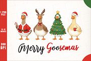 Funny Christmas Png Silly Goose PNG, an Illustration by SinaCreation (Thumbnail 1 of 7)