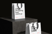 Shopping Bag Mockups, a Packaging Mockup by Graphicsfuel (Thumbnail 9 of 21)