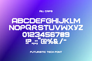 Metroflux Futuristic tech font, a Font by GenesisCreativeCo (Thumbnail 3 of 4)