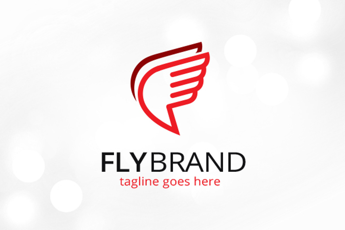 Fly Brand Logo Template, a Branding & Logo Template by gunaonedesign