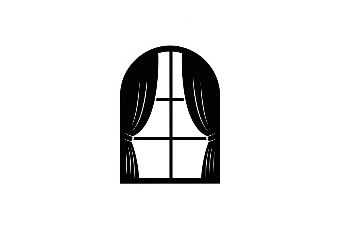 Window Curtain Silhouette Bundle, an Illustration by Creativeshirt (Photo 13 of 51)