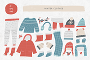 Winter Christmas Clipart, an Object Graphic by Veresk (Thumbnail 2 of 18)
