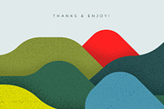 Colorful Landscapes, a Background Graphic by Léo Alexandre (Thumbnail 12 of 12)