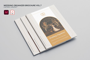Wedding Organizer Brochure Vol.7, a Brochure Template by Bewalrus Studio