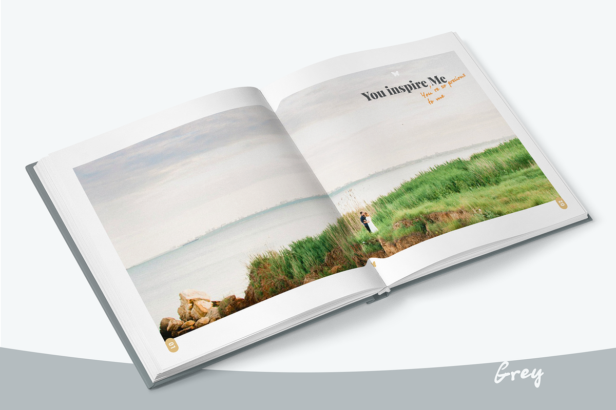 Photo Album Template - Grey, a Brochure Template by ArealPro (Photo 20 of 29)