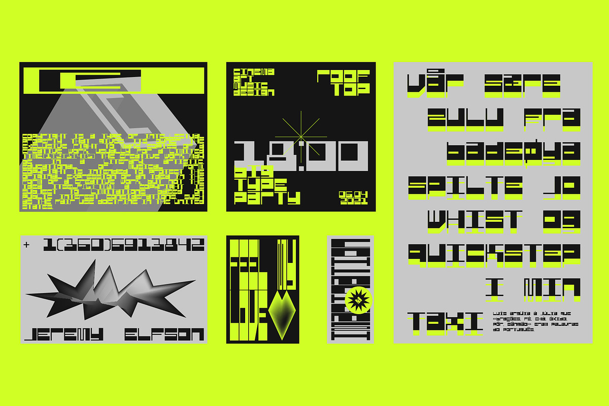 SK Phlegmatica — Heavy Display Font, a Font by Shriftovik Type Foundry (Photo 12 of 12)
