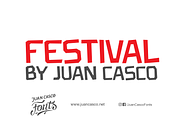 Festival Comic, a Font by Juan Casco (Thumbnail 1 of 3)