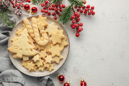 Tasty homemade Christmas cookies, a Holiday Photo by Olena Rudo