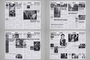 Newspaper Design Bundle - 6 In One