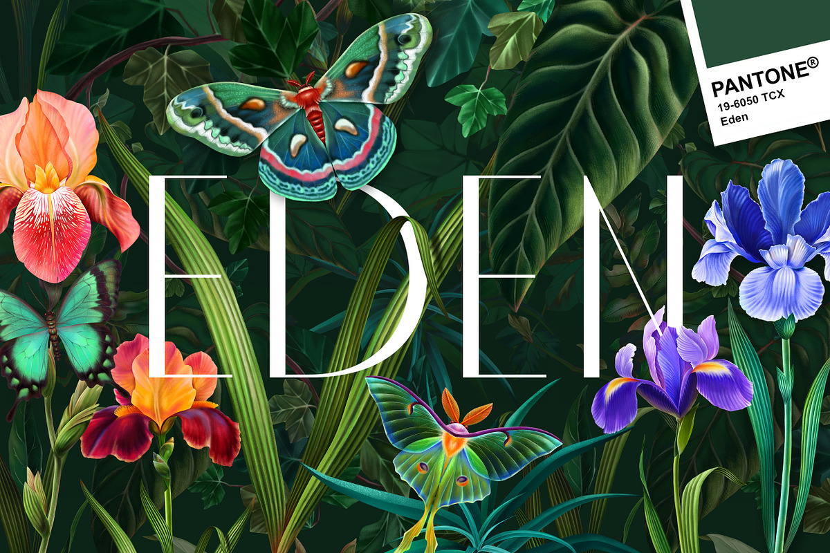 EDEN. Fresh trend!, a Decorative Illustration by OlgaSoi007 (Photo 1 of 17)