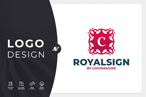 Royal Sign - Letter C Logo Template