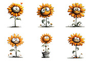 Sunflower Summer Clipart, an Illustration by SinaCreation (Thumbnail 2 of 9)