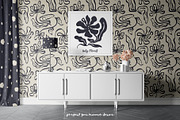 Abstract Ink Wash Floral Patterns, a Pattern Graphic by Rose Design (Thumbnail 7 of 11)