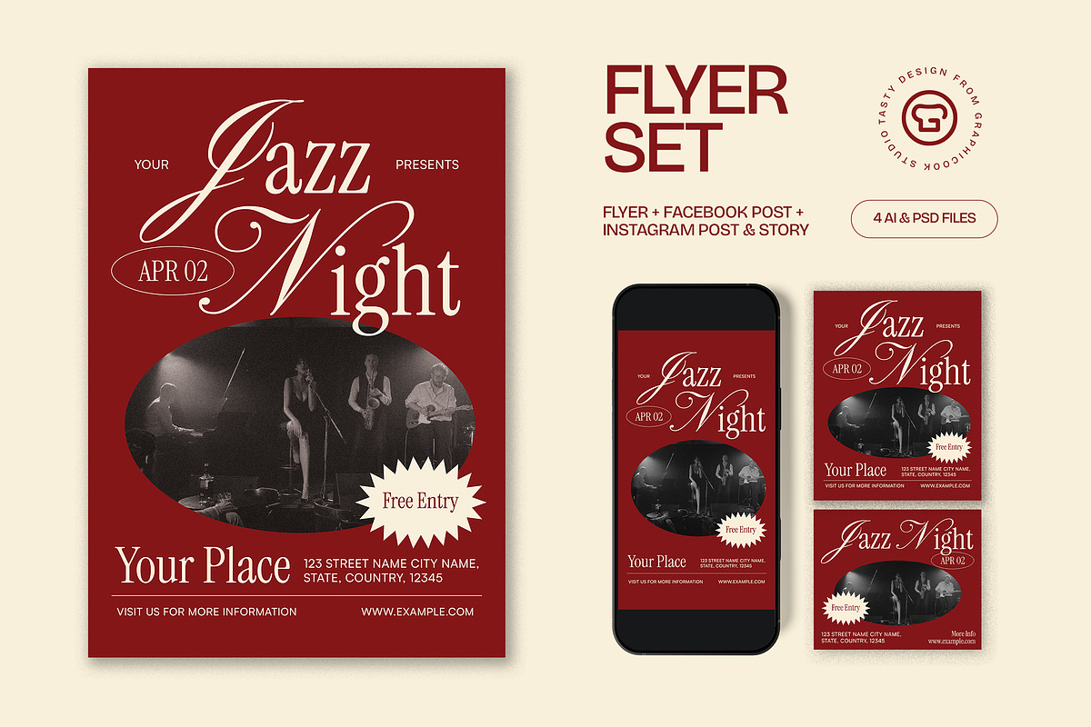 Jazz Night Flyer
