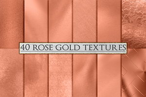 Rose Gold Foil Background Textures