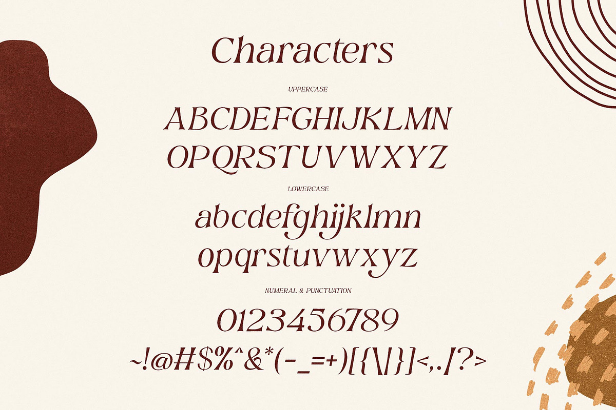 Mahony Browns Typeface, a Serif Font by alit design (Photo 4 of 15)