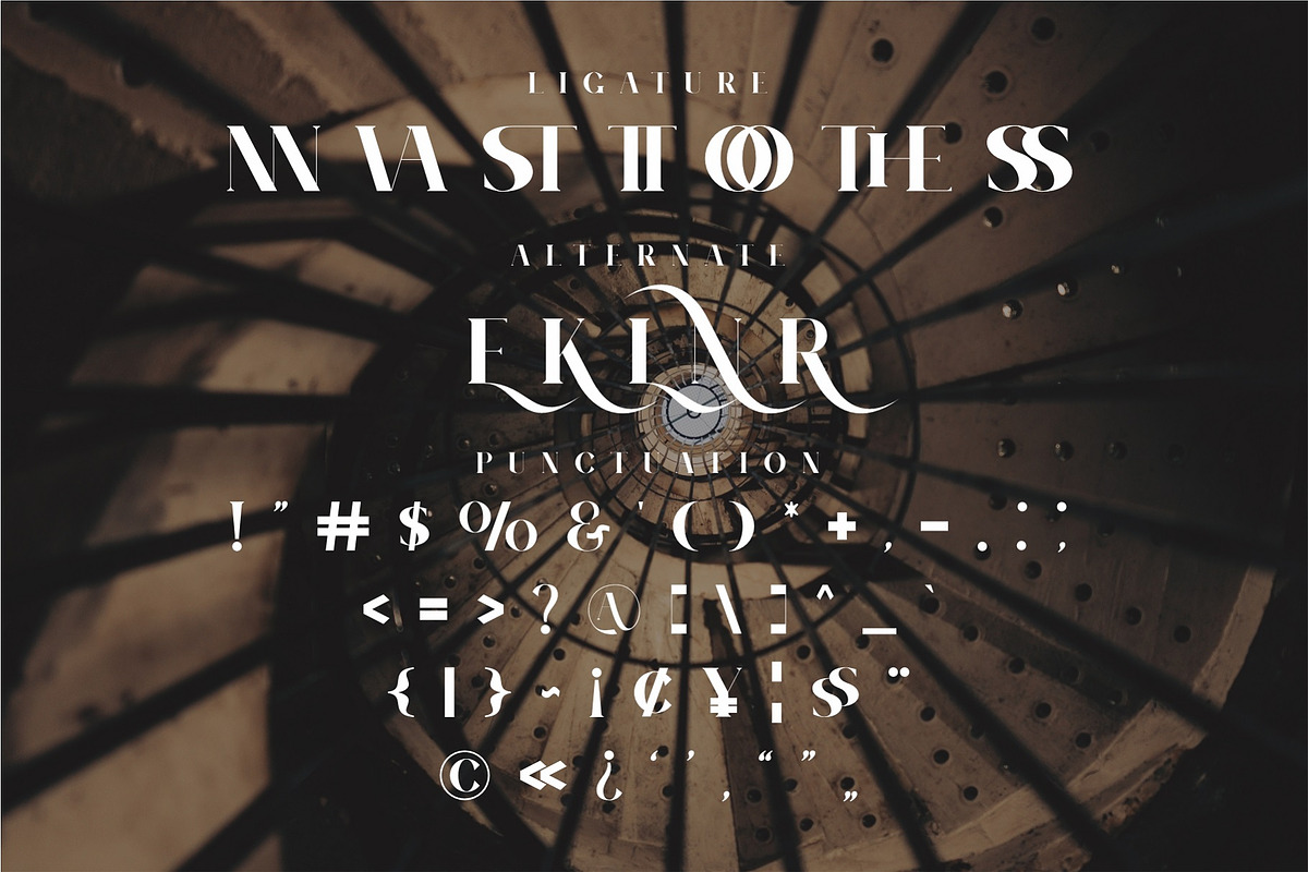 LOVANO Elegant Serif Typeface, a Serif Font by Alfinart (Photo 7 of 8)