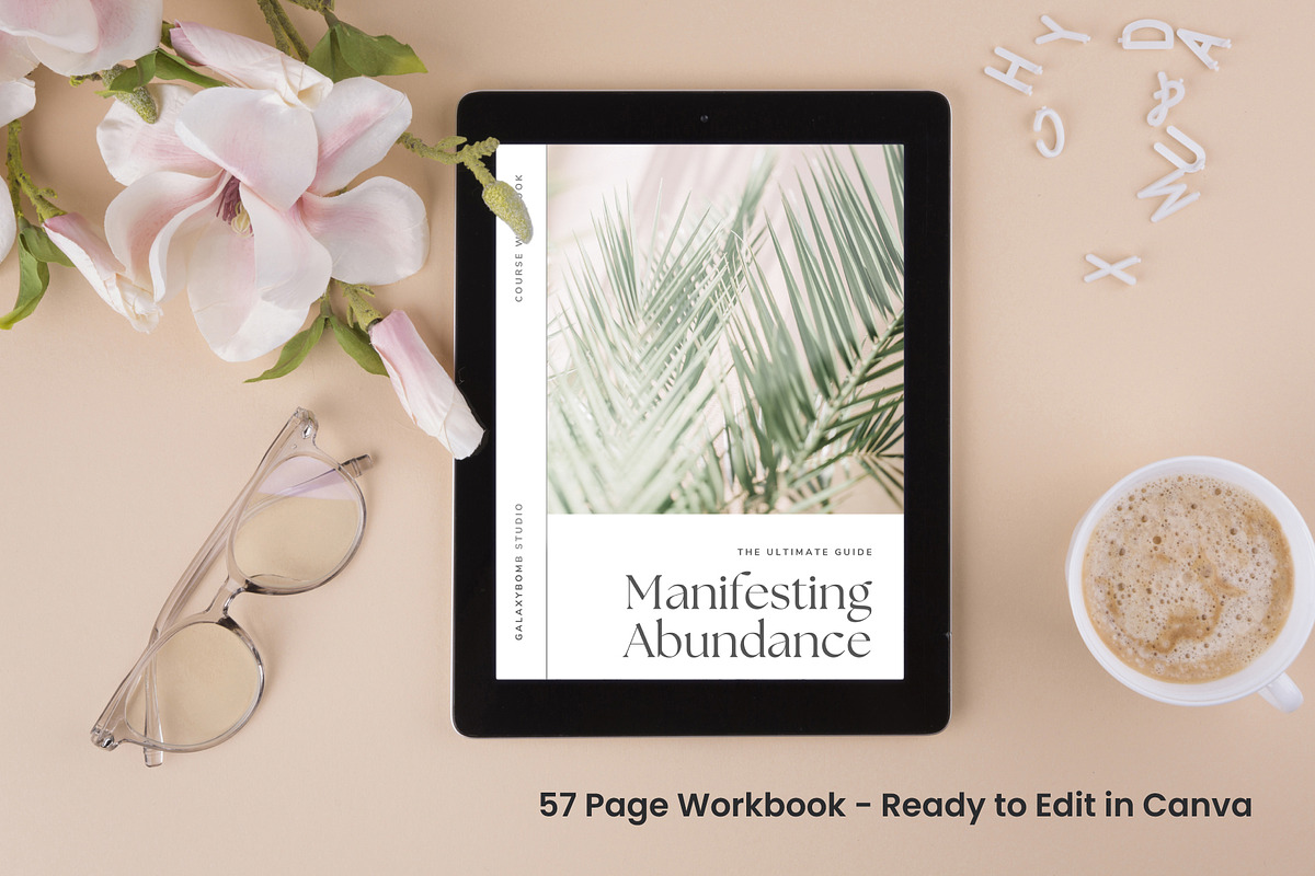 Coach Lead Magnet Workbook Template, a Magazine Template by Galaxybomb (Photo 3 of 8)