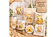Honey Bee Clipart, an Animal Illustration by Villa 11 Estudio (Thumbnail 11 of 11)