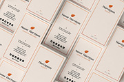 Stylish Minimal Gold Business Card, a Business Card Template by GraphicsEgg (Thumbnail 3 of 3)