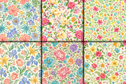 Vintage Botanical Floral Pattern, a Pattern Graphic by Artonix (Thumbnail 3 of 3)