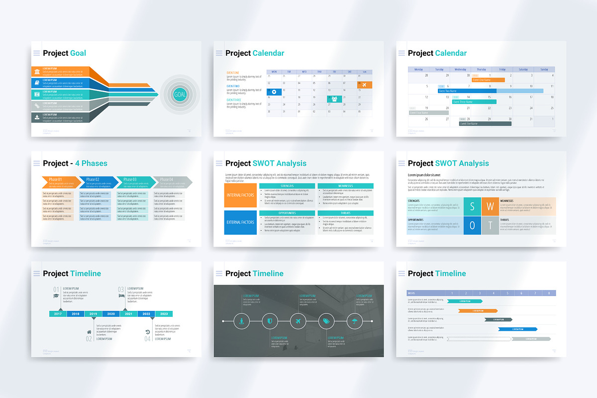 Project Presentation Template-Canva, a Presentation Template by AdrianDragne (Photo 4 of 9)