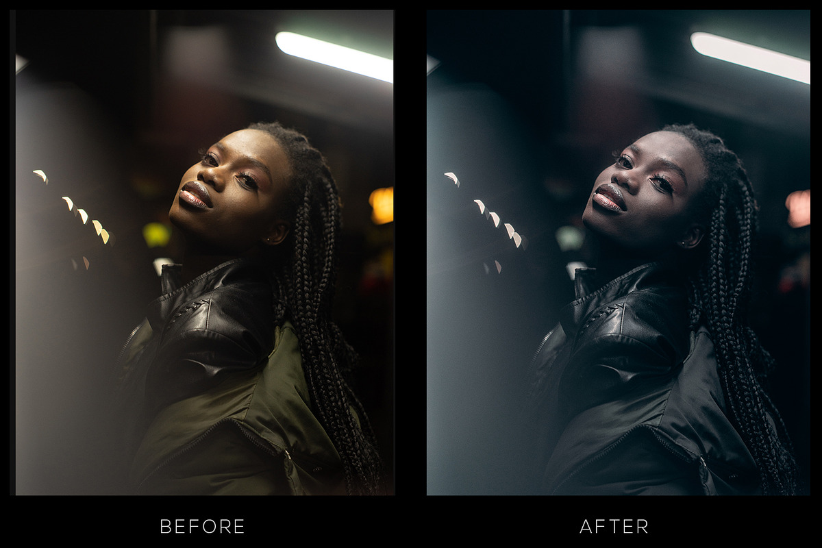 5 Dark style Lightroom presets, an Action Add-On by Elijah (Photo 8 of 11)