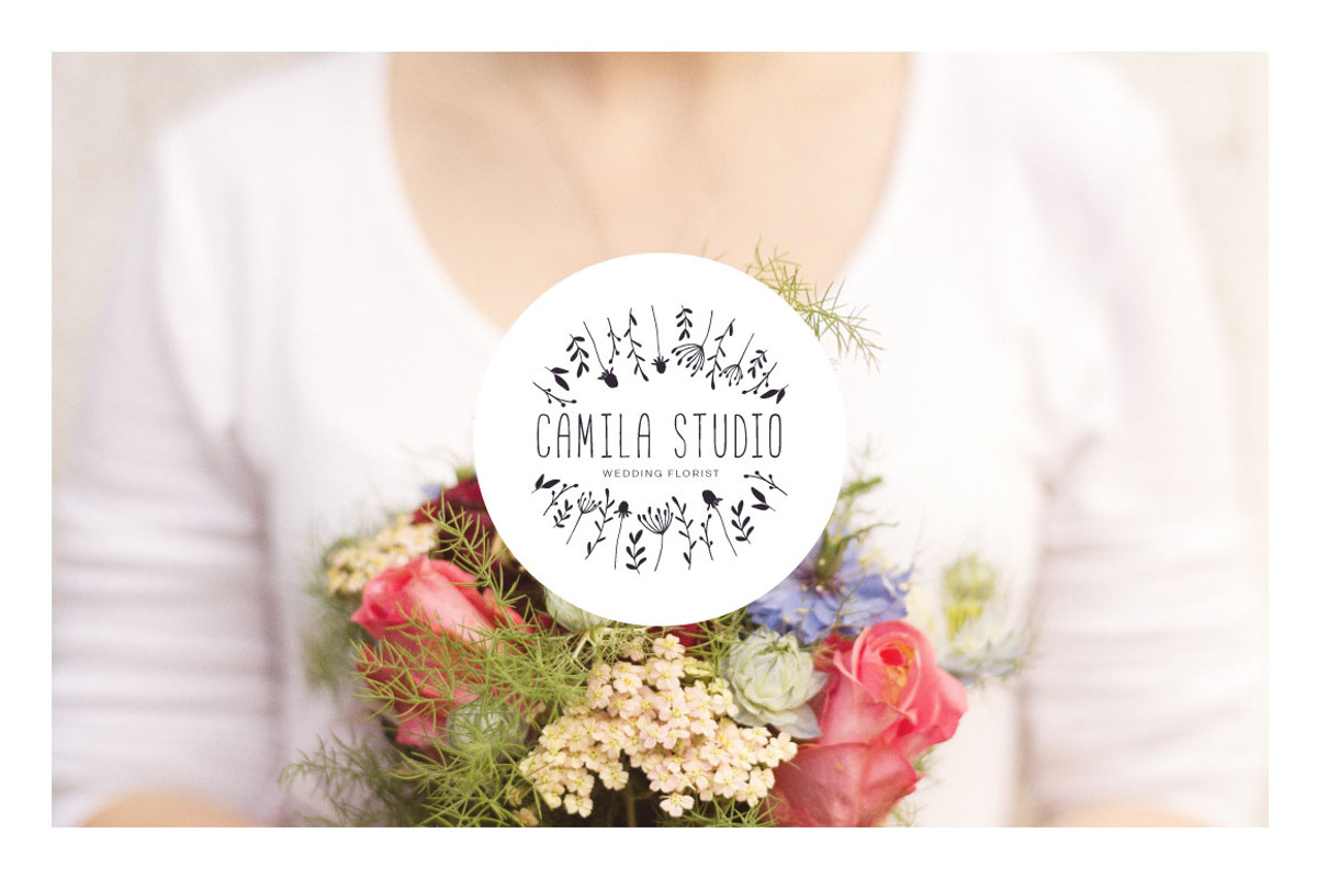 SALE!  Floral Scent LOGO CREATOR, a Branding & Logo Template by Katya_lu (Photo 8 of 11)