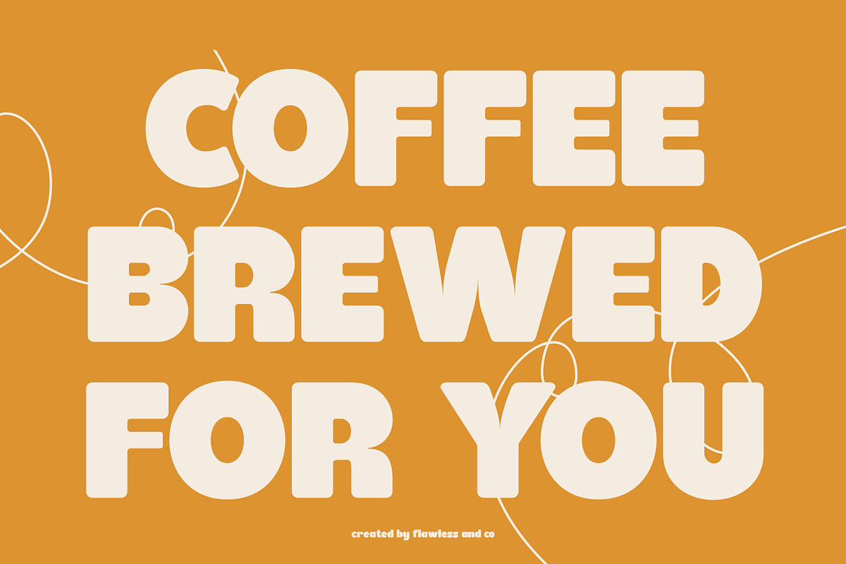 Brons - Bold Display Sans Serif Font, a Sans Serif Font by Flawless And Co (Photo 6 of 10)