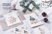 70% off Watercolor Christmas Bundle, an Animal Illustration by Peace ART (Thumbnail 8 of 37)