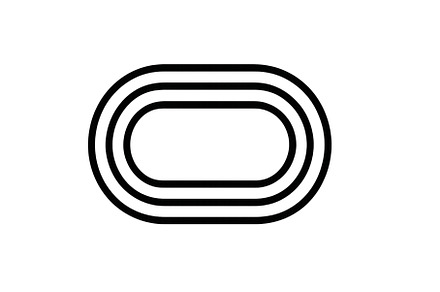 Design of a simple racetrack layout, an Illustration by ZinetroN