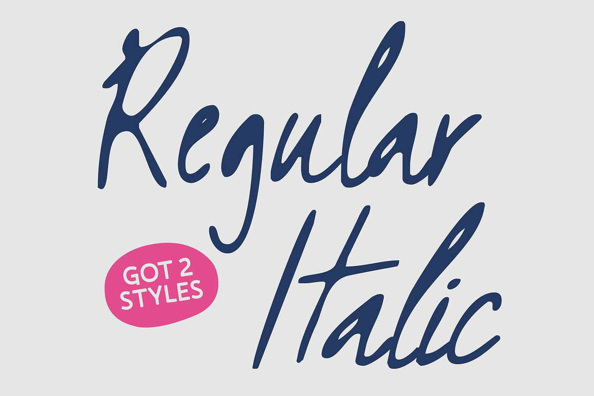 CS Valoria Drawn, a Script Font by Craft Supply Co. (Photo 3 of 8)