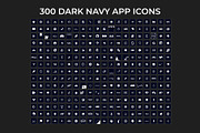 1,800 BESTSELLERS Dark Theme Icons, an Icon by A Good Design Studio (Thumbnail 6 of 9)