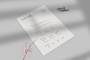 Minimal Resume | Canva , InDesign, a Resume Template by Design_Slide (Thumbnail 3 of 5)