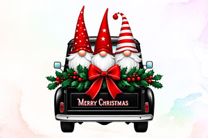 Christmas Gnome ,Merry Christmas Png, an Illustration by Sublimation Artist
