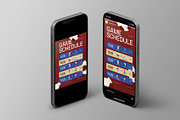 World Cup Match Schedule Flyer, a Flyer Template by Neermana (Thumbnail 4 of 4)