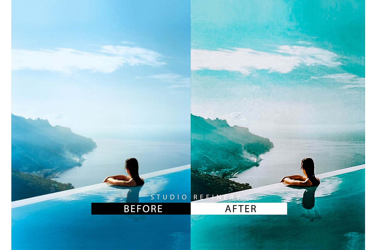 Teal Orange Mobile Lightroom Presets, an Action Add-On by STUDIO REFINERY (Photo 3 of 8)