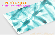 19 Tie Dye Photoshop Stamp Brushes, a Brush Add-On by CC CREATIVE CO (Thumbnail 4 of 10)