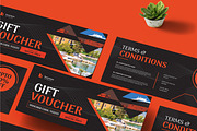 Modern Gift Voucher Template, a Stationery Template by ContestDesign (Thumbnail 3 of 3)